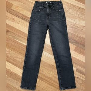 Madewell perfect vintage crop jeans size 24